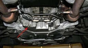 Замена масла Мерседес W203