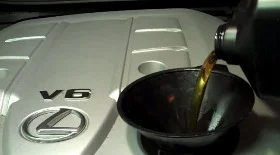 Замена масла в Лексусе GS 300