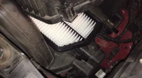 Замена воздушного фильтра Хендай Туссан