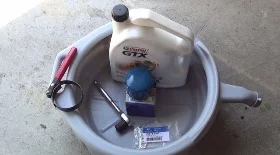 Замена масла Хендай Санта Фе (2.4)