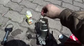 Замена топливного фильтра Тойота Королла E120