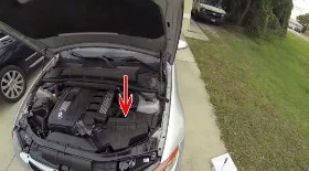 Замена воздушного фильтра БМВ Е90