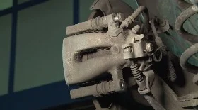 Замена задних тормозных колодок Опель Зафира