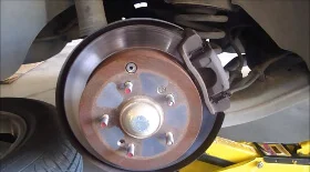Замена задних колодок Санта Фе
