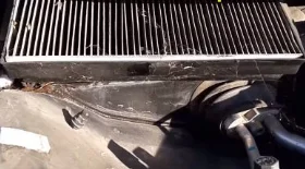 Замена салонного фильтра Суперб