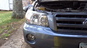 Замена ламп Хайлендер