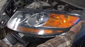 Замена фары Санта Фе