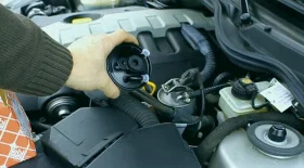 Замена топливного фильтра Опель Омега Б 2.5 дизель