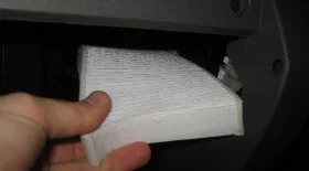 Замена салонного фильтра Ниссан Навара