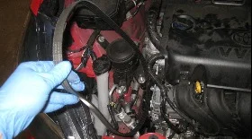 Замена ремня генератора Тойота Ярис