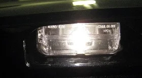 Замена лампы подсветки номера Камри V50