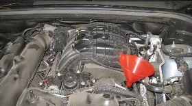 Замена масла Гранд Чероки WK2