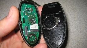 Замена батарейки в ключе Ниссан Мурано