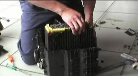 Замена печки Ауди А6 С5