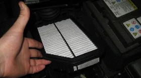 Замена воздушного фильтра Солярис