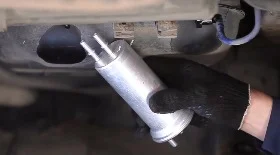 Замена топливного фильтра БМВ Е53