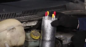 Замена топливного фильтра на Т5