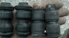Замена сайлентблоков задних рычагов БМВ Е30