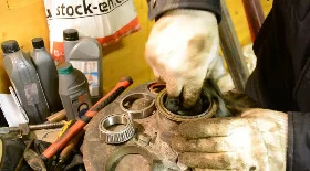 Замена ступичного подшипника Нива Шевроле