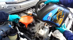 Замена масла в двигателе Ниссан Примера P12