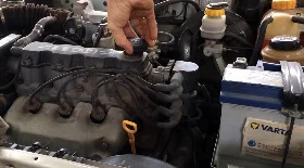 Замена масла в двигателе Шевроле Ланос 1.5