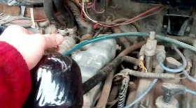 Замена масла в двигателе ГАЗель 405