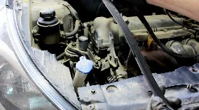 Замена ремня привода Хендай Солярис