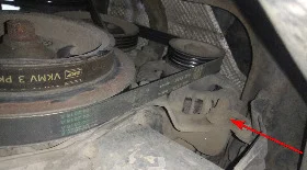 Замена приводных ремней Smart Roadster