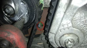 Замена ремня ГРМ Mitsubishi Outlander 2.2