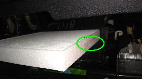 Замена салонного фильтра Fiat Freemont