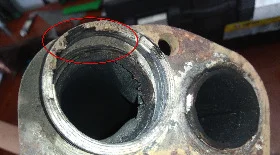 Замена прокладок приемной трубы Прадо 120