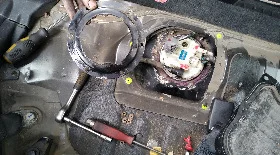 Замена топливного фильтра Outlander 2.4