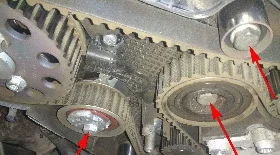 Замена ремня ГРМ Фольксваген Кадди 2.0 и 1.6