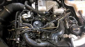 Замена свечей накаливания Audi A6