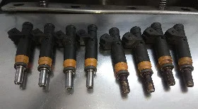 Снятие и чистка топливных форсунок БМВ Е66