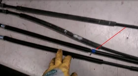 Замена тросов ручника Opel Astra H