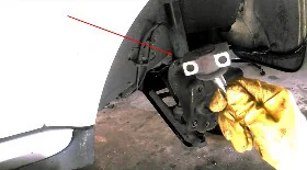 Замена шаровой опоры Smart