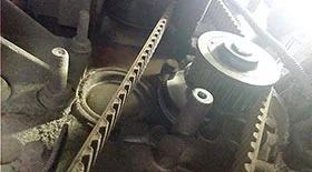 Замена ремня ГРМ и генератора на Фиат Добло