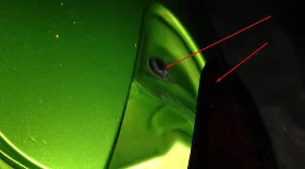 Замена заднего фонаря Volkswagen Scirocco