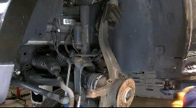 Замена подшипника передней ступицы Мерседес X164