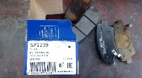 Замена задних тормозных колодок RIO III