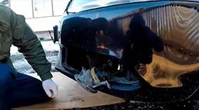 Замена противотуманных фар на Volkswagen Jetta 6