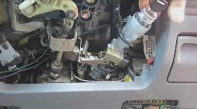 Замена личинки замка зажигания Honda Stepwgn