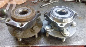 Замена переднего ступичного подшипника Subaru Forester SJ