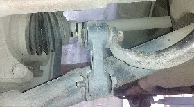 Замена передних стоек стабилизатора Subaru Legacy BE