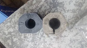 Замена наружных втулок переднего стабилизатора Паджеро 3