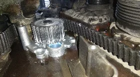 Замена помпы Октавия А4 1.8