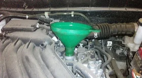 Замена масла в двигателе Nissan Juke 1.2