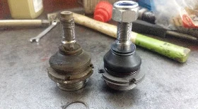 Замена шаровой опоры на Samand EL