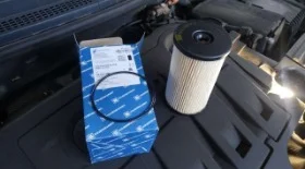 Замена топливного фильтра Суперб Б6 2.0